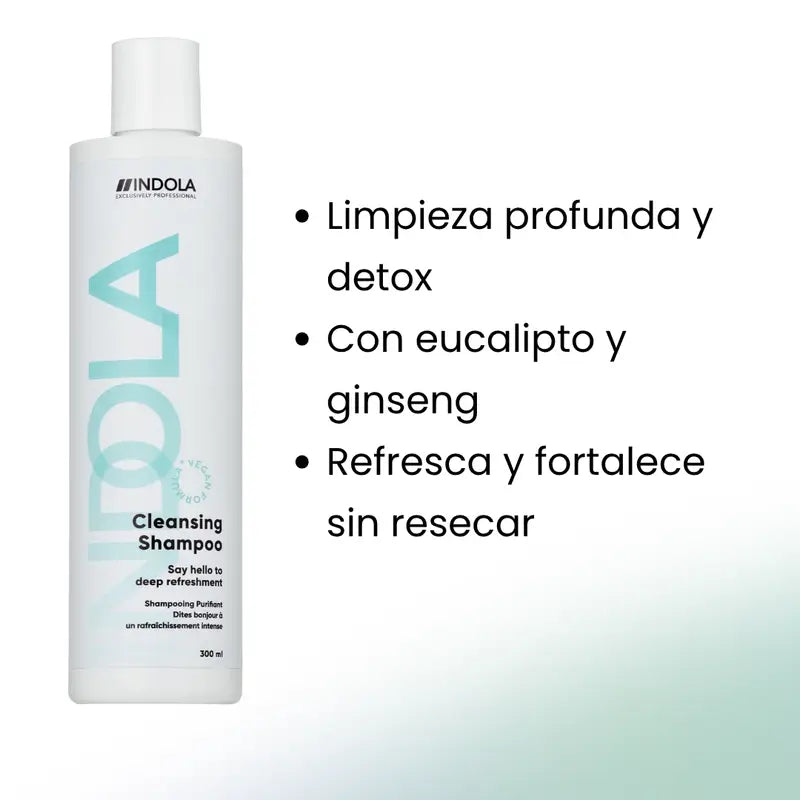Champô Purificante Indola Professional, 300 Ml