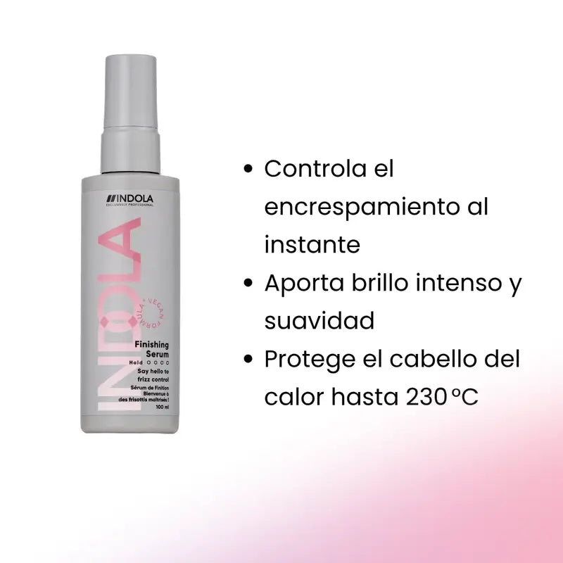 Indola Professional Sérum Anti-Frizz Finalizador, 100 Ml