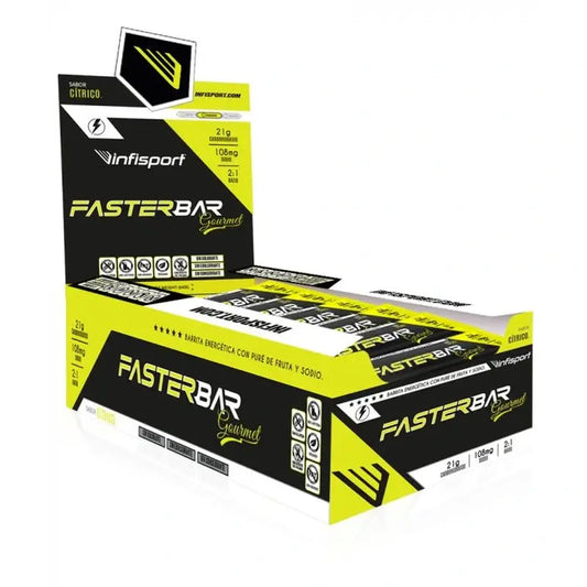 Caixa Infisport Faster Gourmet Citrus , 28 unidades