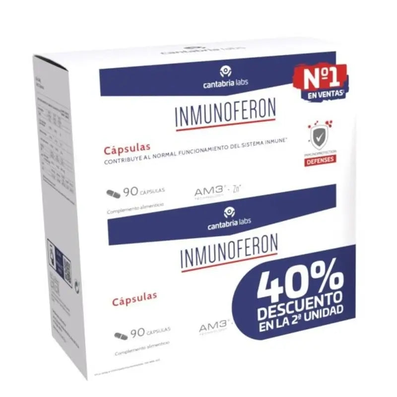 Inmunoferon Defensas Pack Nutricional Duplo 90 Caps