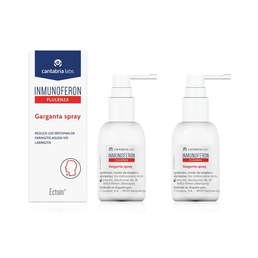 Inmunoferon Flulenza Spray para a garganta, 2X20 Ml