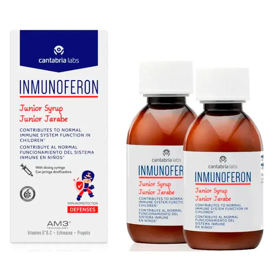 Inmunoferon Junior Xarope Embalagem 2 x 150 ml