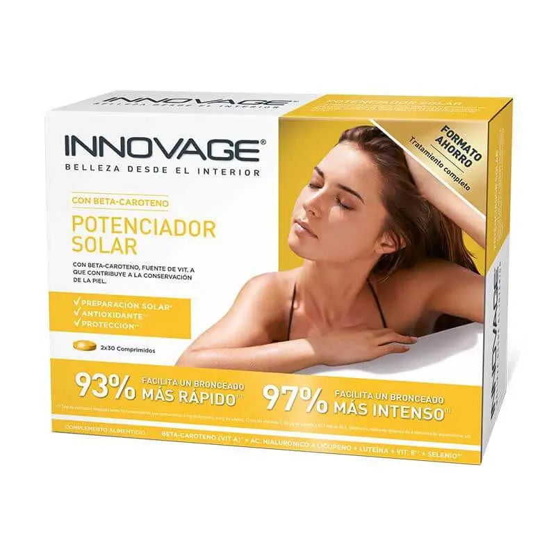 INNOVAGE REALÇADOR SOLAR 2X30 CÁPSULAS