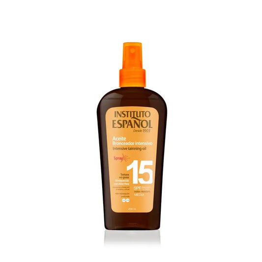 Instituto Español Tanning Sun Protection Oil Spf15 Spray 250Ml