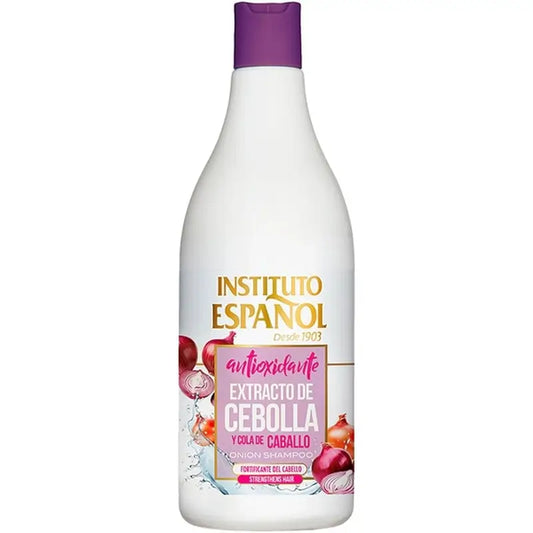 Champô Antioxidante com Extrato de Cebola e Cavalinha, Instituto Español, 750 ml