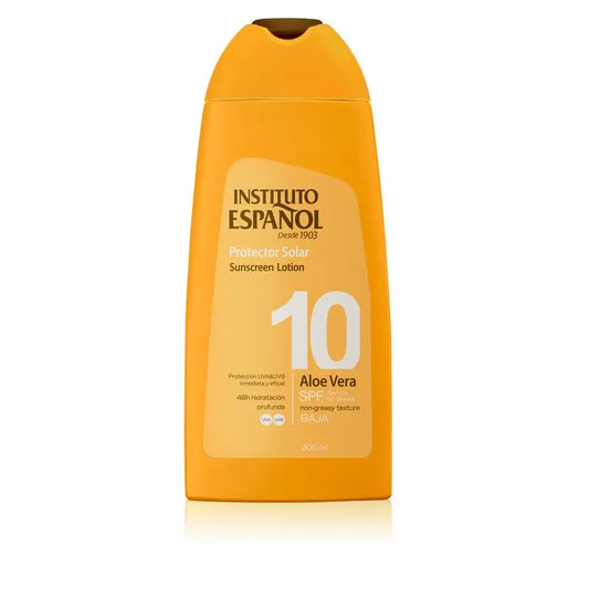 Instituto Español Proteção Solar Aloé Vera Spf10 Loção 300Ml