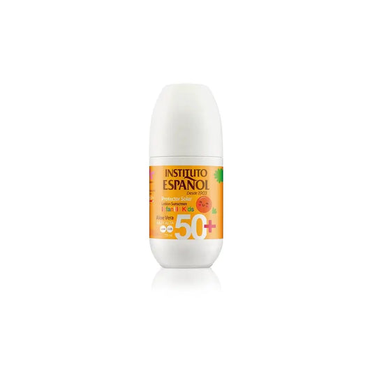 Instituto Español Roll On Protetor solar infantil Roll On Spf50, 75 ml