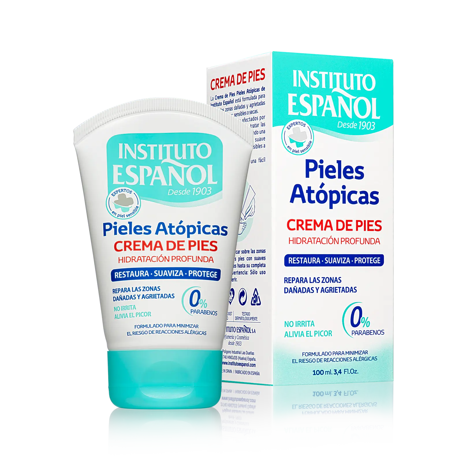 Instituto Español Atopic Skin Foot Cream Tubo - 100 Ml