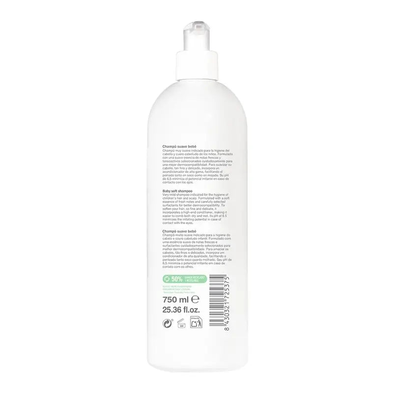 Champô Suave para Bebés Interapothek, 750 ml