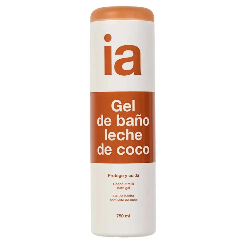 Gel de Banho Leite de Coco Interapothek, 750 ml