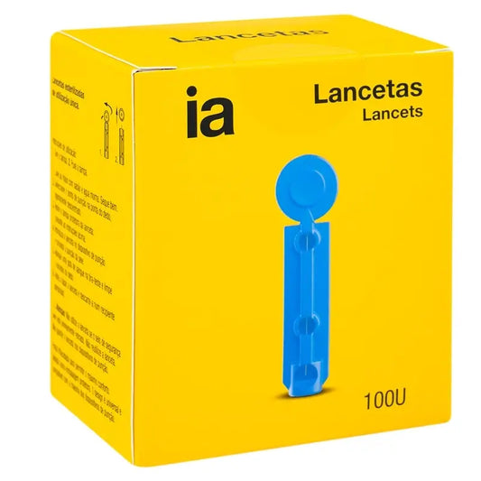 Lancetas esterilizadas Interapothek , 100 unidades