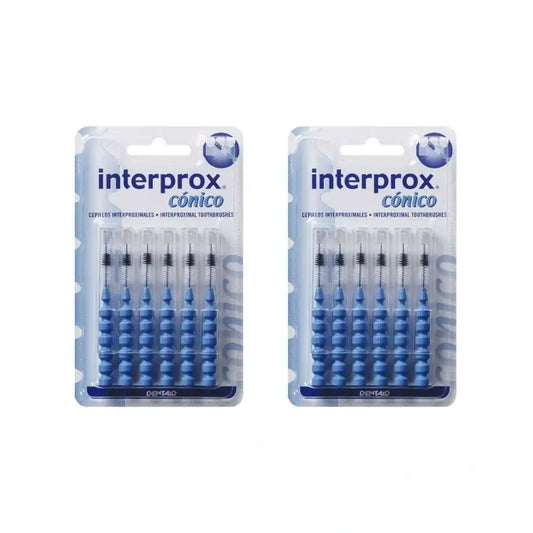 Escova de dentes cónica interproximal Interprox, 2X6 unidades