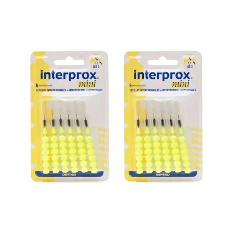 Interprox Escova de dentes interproximal Mini, 2X6 unidades