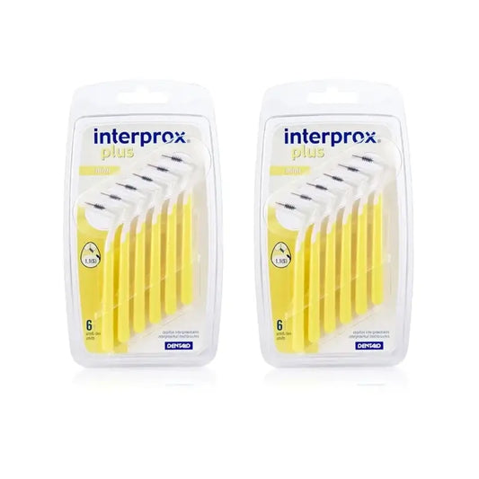 Interprox Plus Escova de dentes interproximal Mini, 2X6 unidades