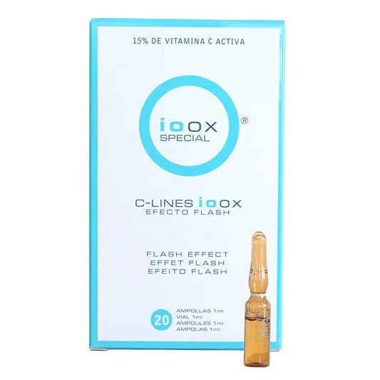 IOOX C-LINES EFEITO FLASH 20 AMPOLAS 1 ML