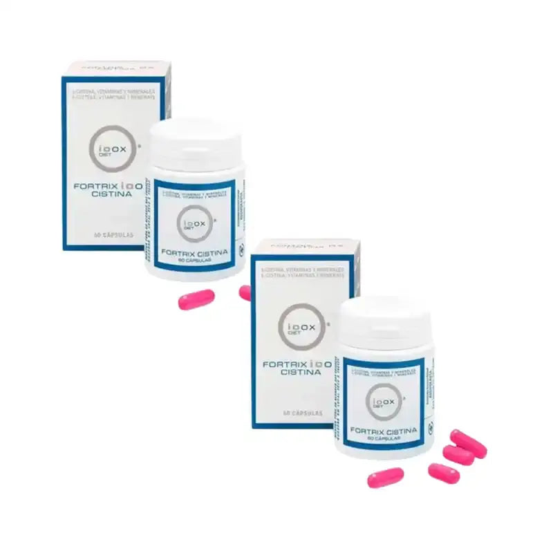 Ioox Fortrix Cystine Capsules, 2X60 Cápsulas