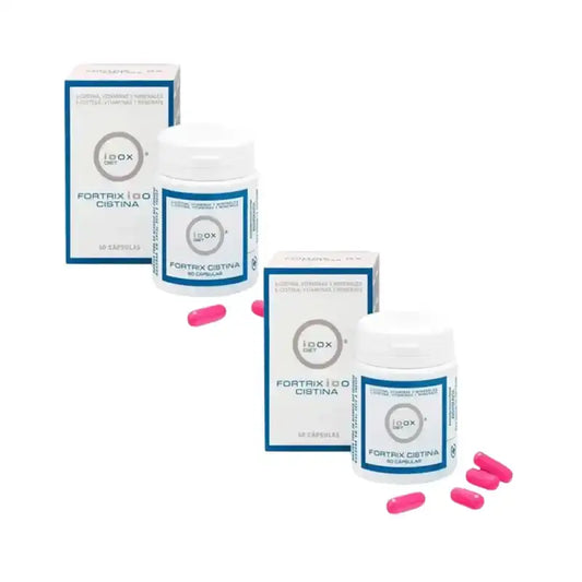 Ioox Fortrix Cystine Capsules, 2X60 Cápsulas
