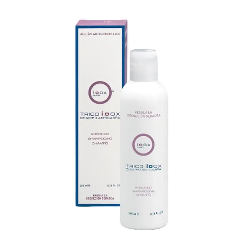 Ioox Tricoioox Champô Anti-caspa Seco, 250 ml
