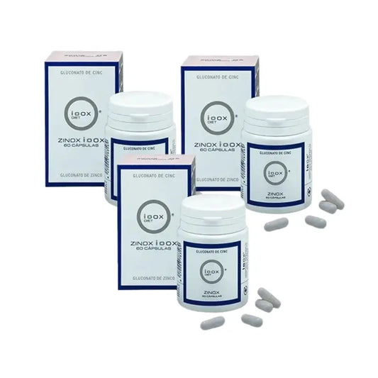 Ioox Zinox Pack 3 x 60 cápsulas