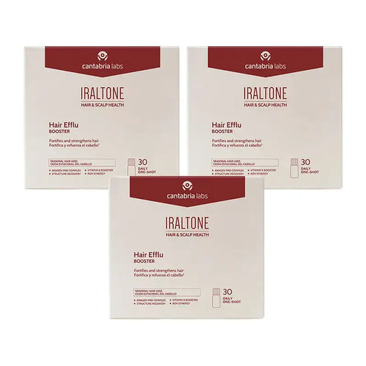 Iraltone Capilar Efflu Booster, Pack 3, 90x15 ml (Cistitone)
