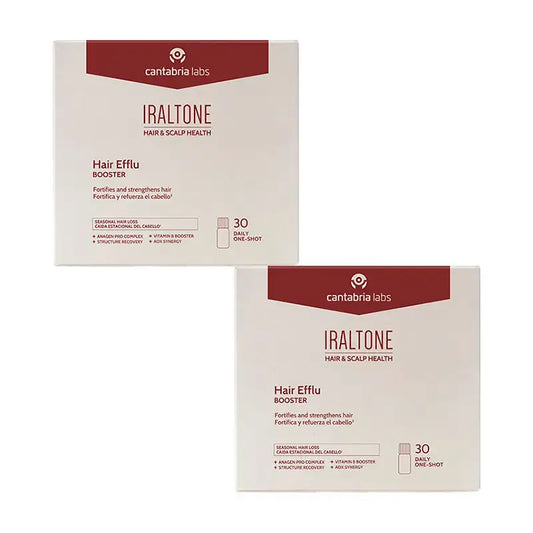 Iraltone Capilar Efflu Booster, Pack 2, 60x15 ml (Cistitone)
