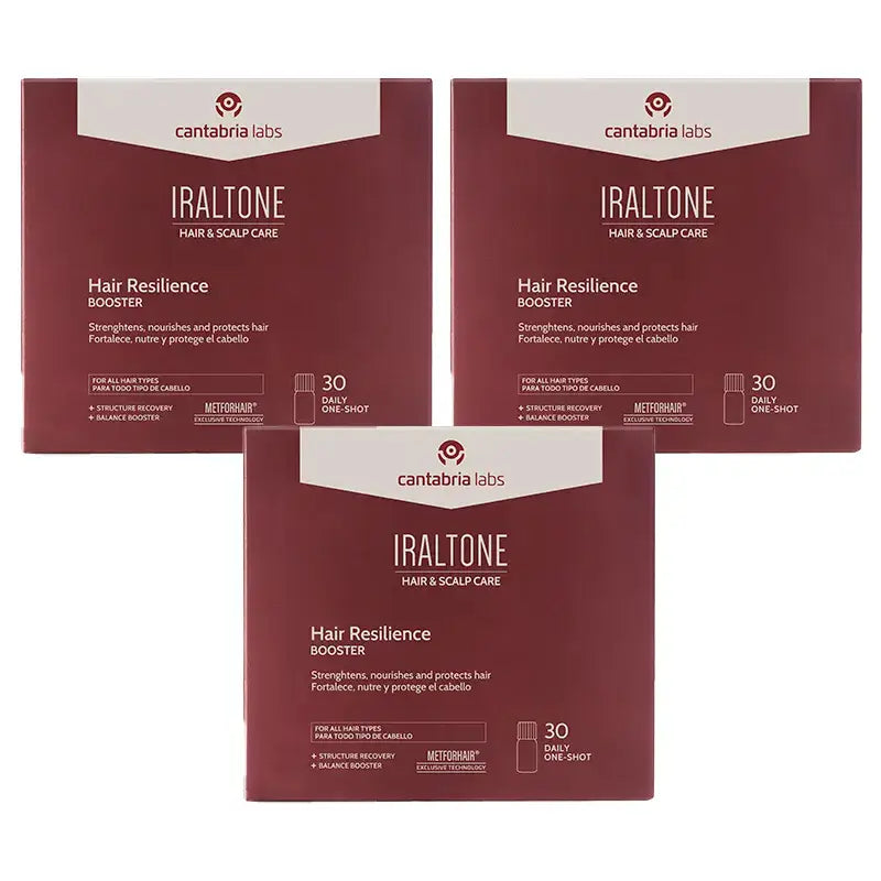 Iraltone Capilar Resilience Booster, Pack 3, 90x15 ml (Cistitone)