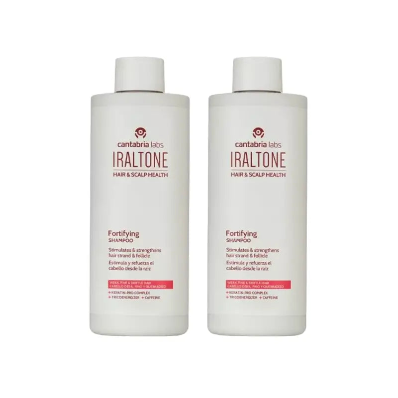 Iraltone Champô Fortificante, Pack 2 x 400 ml (Cistitone)