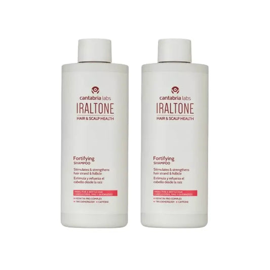 Iraltone Champô Fortificante, Pack 2 x 400 ml (Cistitone)