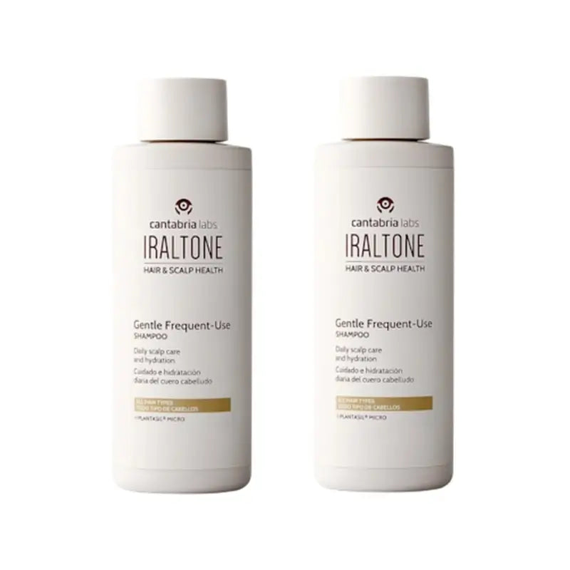 Iraltone Champô Suave de Uso Frequente, Pack 2 x 200 ml (Cistitone)