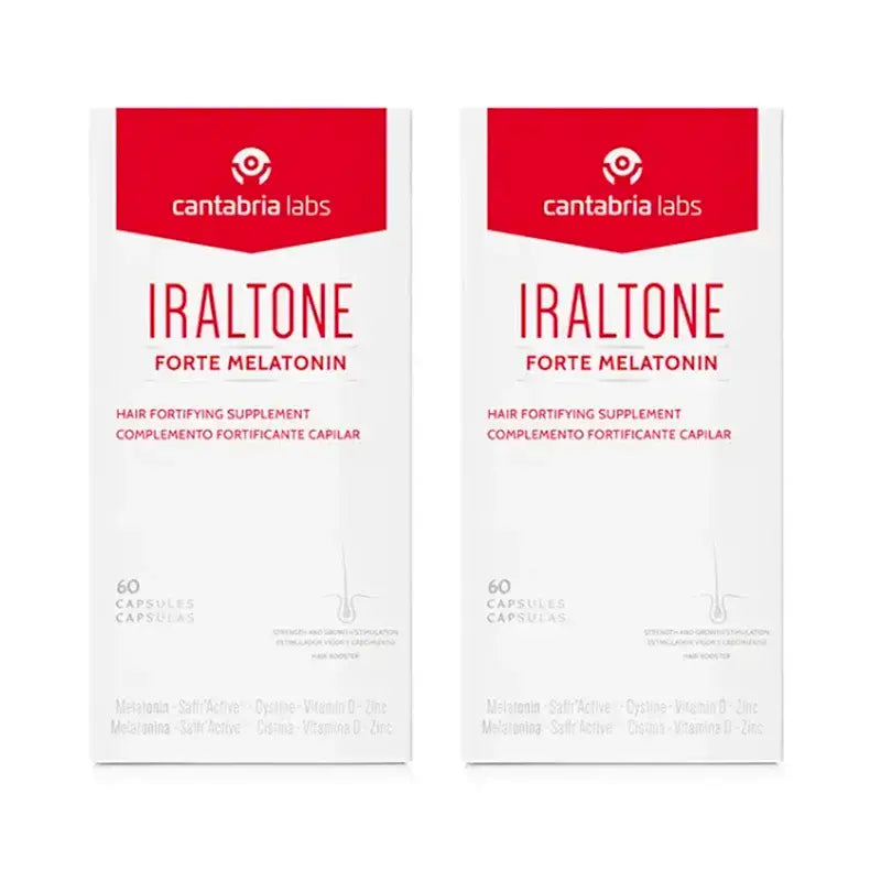 Iraltone Forte Melatonina, Pack 2 x 60 cápsulas (Cistitone)