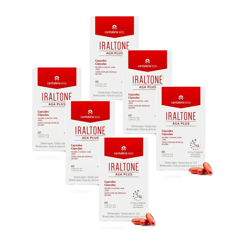 Iraltone Aga Plus, Pack 6 x 60 cápsulas (Cistitone)