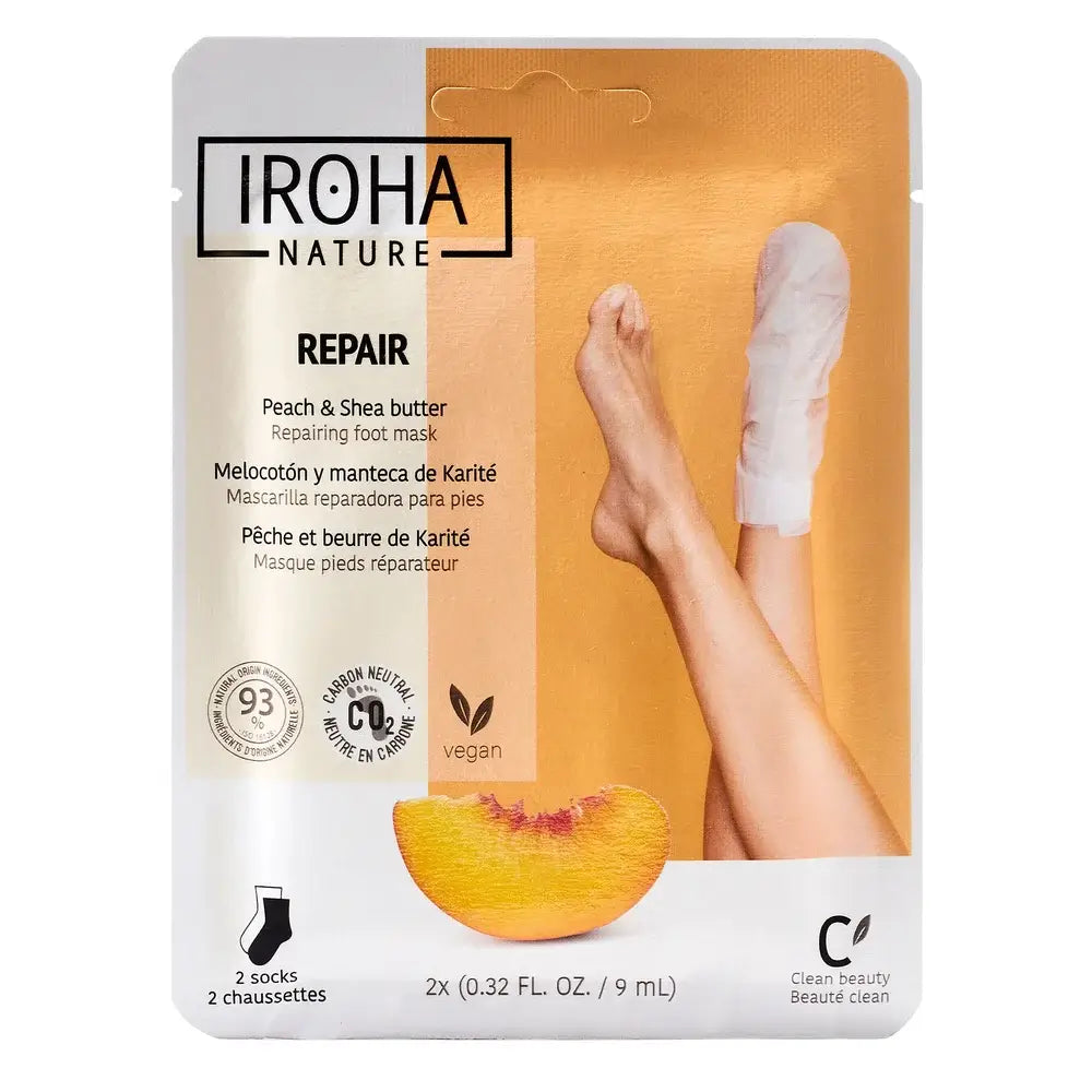 Iroha Nature Máscara Meias Reparadoras Corporais, 20 Ml