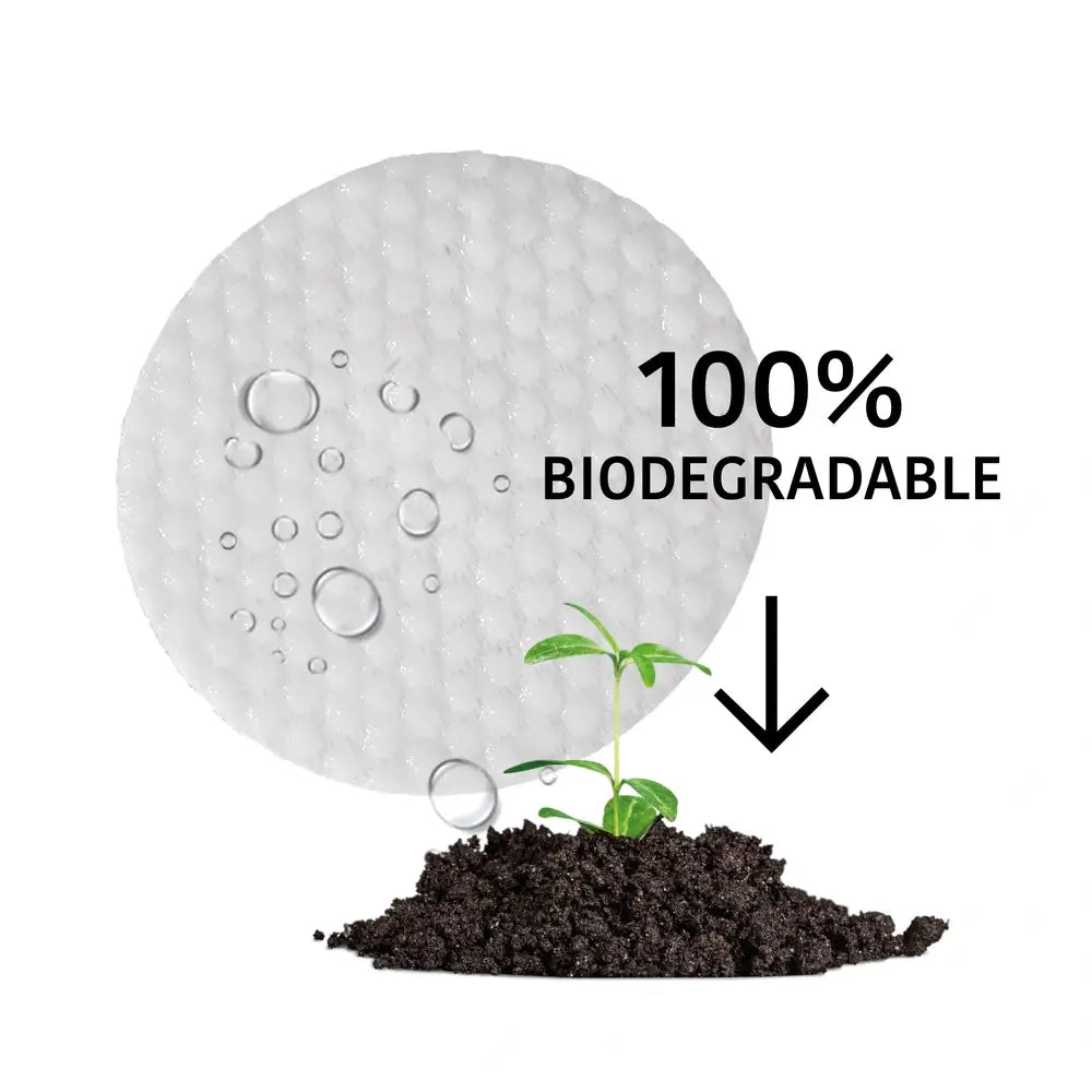 Discos tonificantes esfoliantes Iroha Nature, 10 unid.