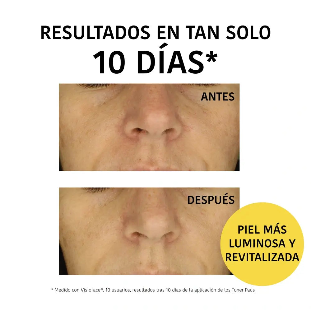 Discos tonificantes esfoliantes Iroha Nature, 10 unid.