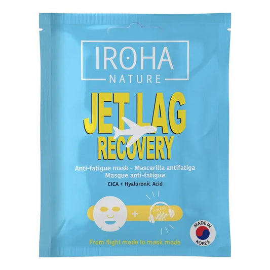 Iroha Nature Jet Lag Recovery Energising & Anti-Fatigue Facial Mask , 1 unidade