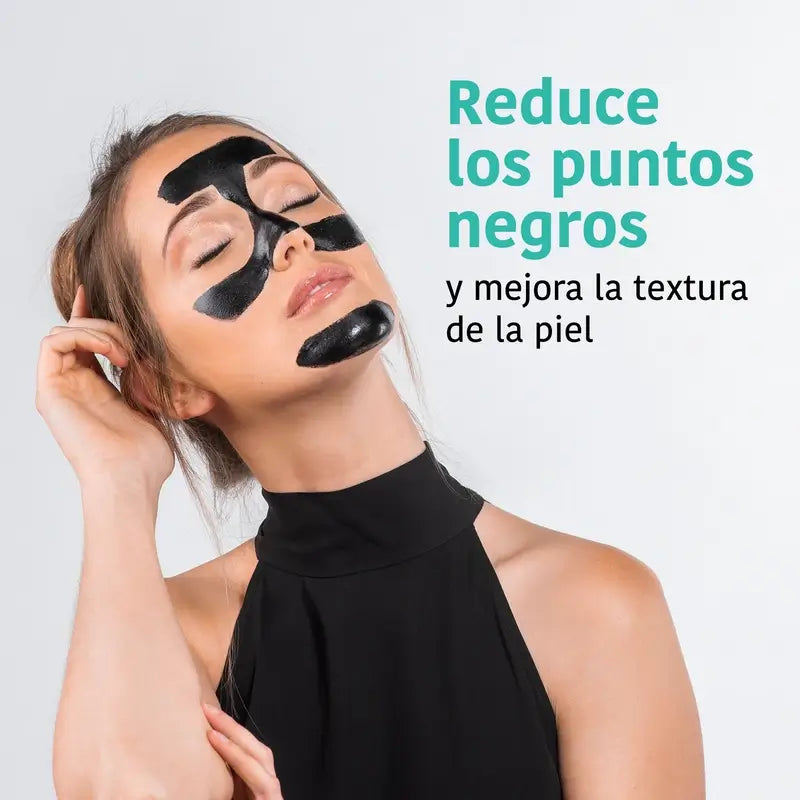 Máscara de carvão vegetal de limpeza profunda Iroha Nature Peel Off, 3 unidades, 1 grama