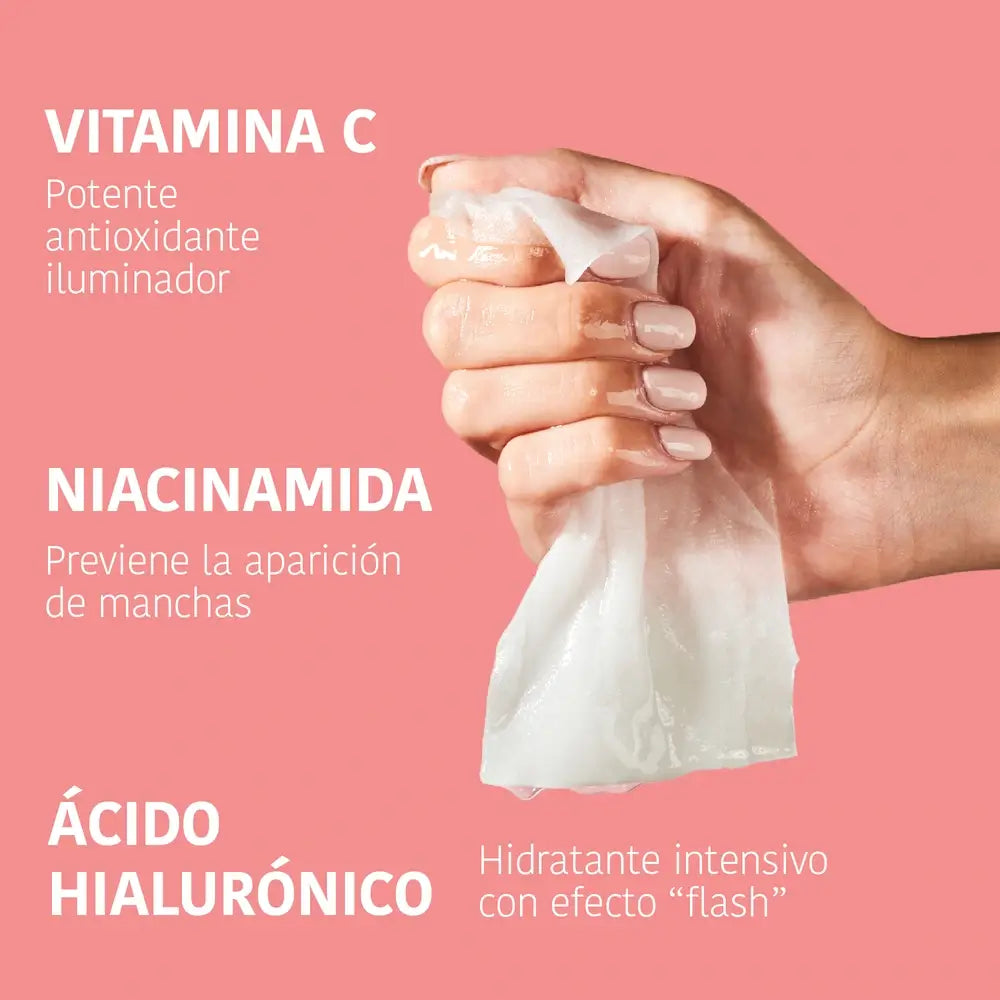 Máscara Facial Iluminadora Iroha Nature - Vitamina C , 20 ml