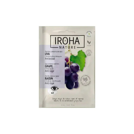 Pensos para os olhos Iroha Nature Natural Extracts Anti-Aging, 1 par