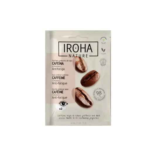 Pensos para os olhos Iroha Nature Natural Extracts Anti-Fatigue, 1 par