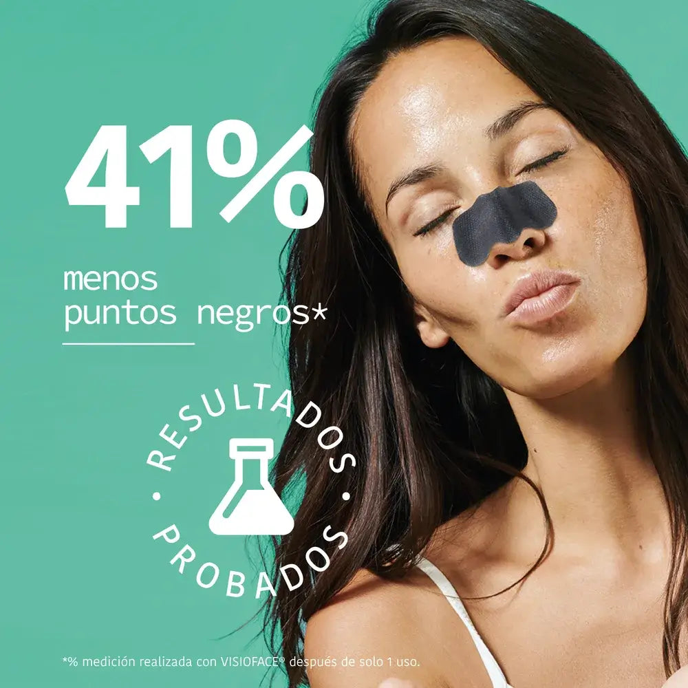 Iroha Nature Tiras de Limpeza Profunda para o Nariz Cravos Pretos - Carvão Vegetal, 5 unid.