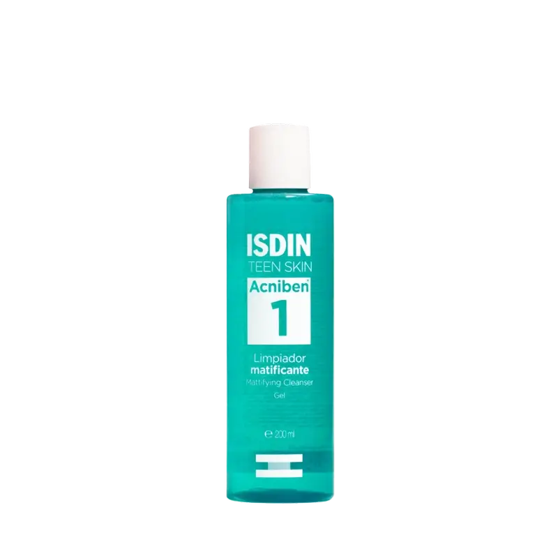 Isdin Acniben Gel de Limpeza Matificante 200 ml