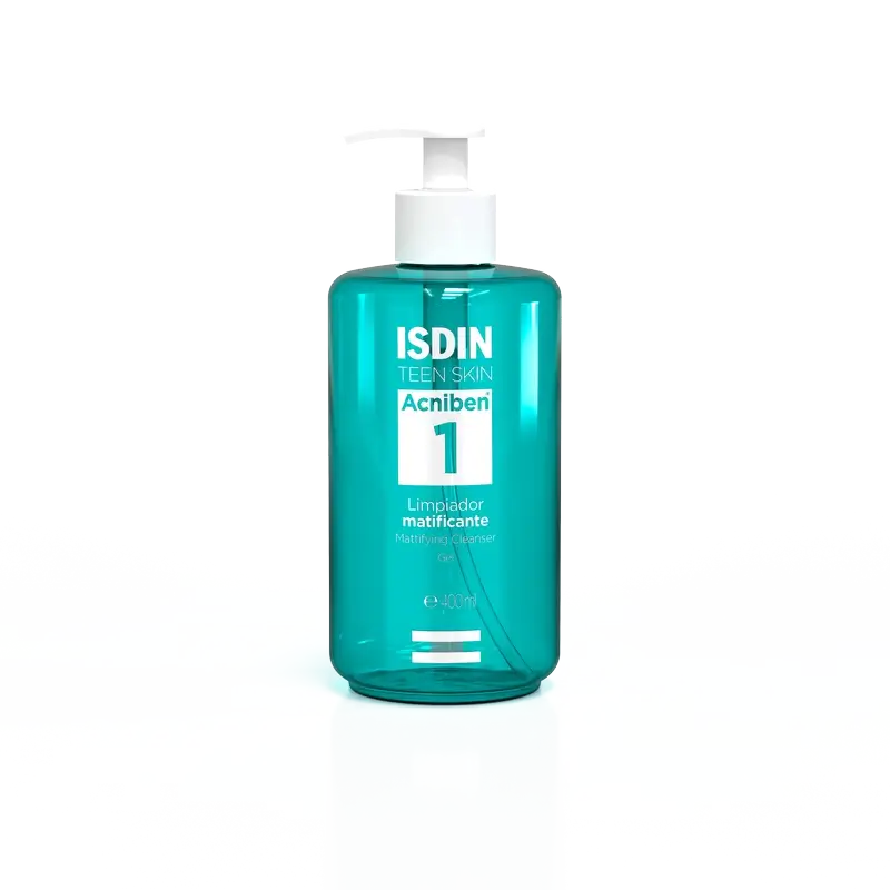 Isdin Acniben Gel de Limpeza Matificante 400 Ml