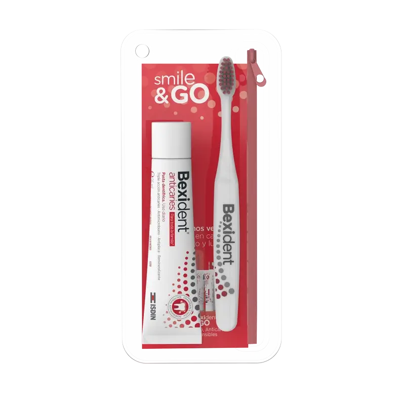 Kit de viagem Isdin Bexident Anticaries