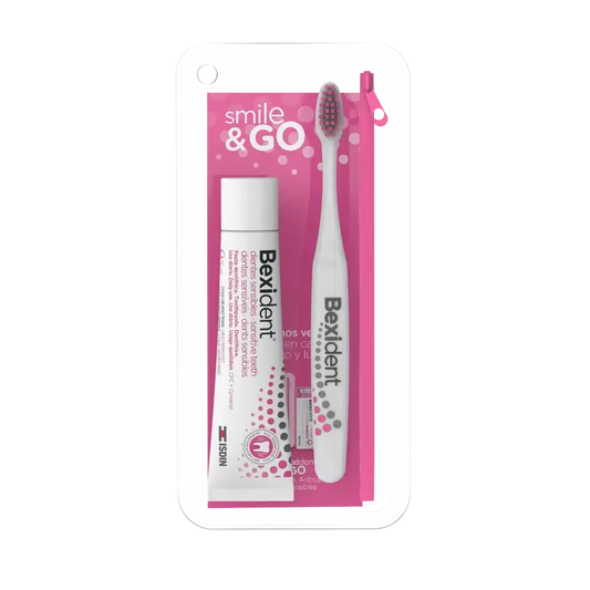 Kit de viagem Isdin Bexident Sensitive Teeth