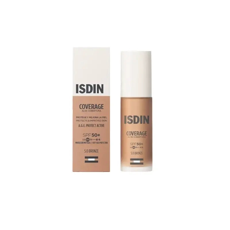 Isdin Coverage 5.0 Bronze Spf50+, 30 gr
