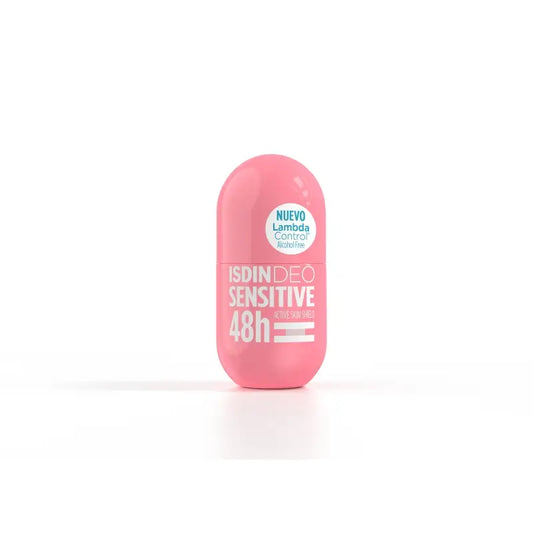 Isdin Deo Sensitive 48H, Desodorizante Roll-On sem álcool, 50 ml