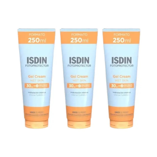 Isdin Fotoprotector Creme Gel Spf 30+, 3X250 Ml
