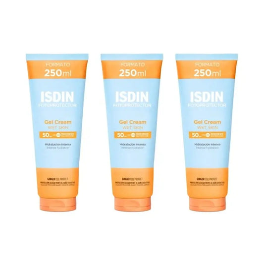 Isdin Fotoprotector Creme Gel Spf 50+, 3X250 Ml