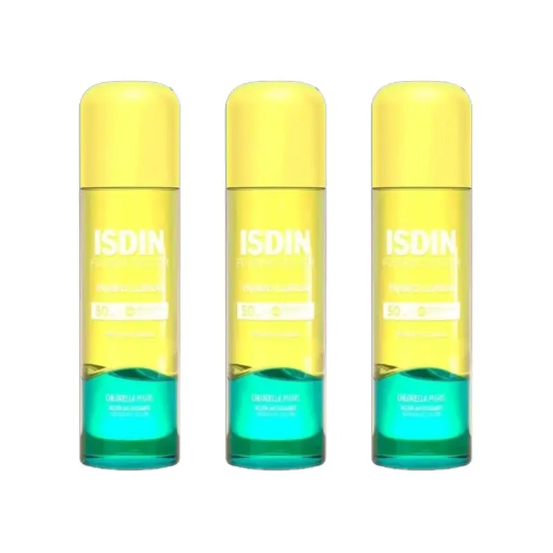 Isdin Fotoprotector Hydrolotion Spf 50+ Biphasic Sunscreen, 3X200 Ml