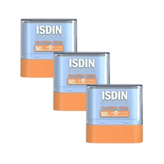 Isdin Fotoprotector Stick Invisível Spf 50+, 3X10 Gr